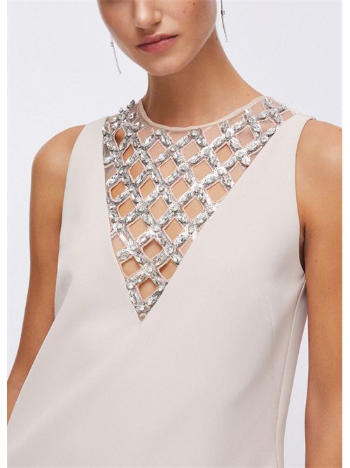 Dress woman white LIU JO | PA6007T2527/X0753